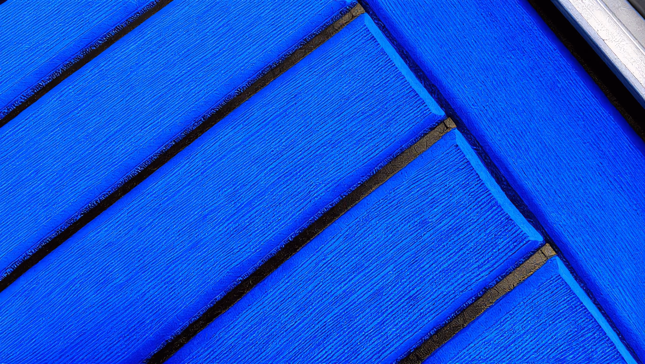 Marine X EVA flooring in Cobalt
