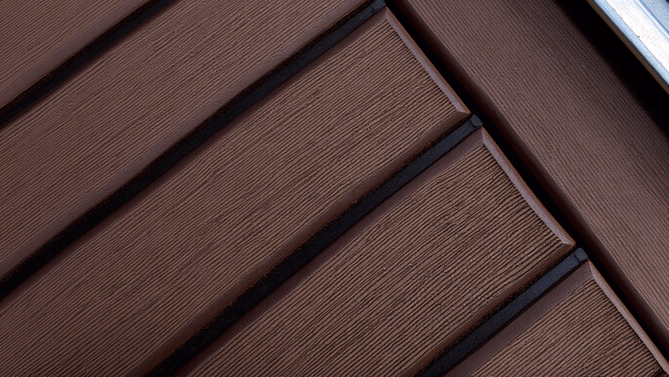 Marine X EVA flooring in Espresso
